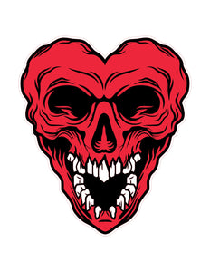 Heart Skull