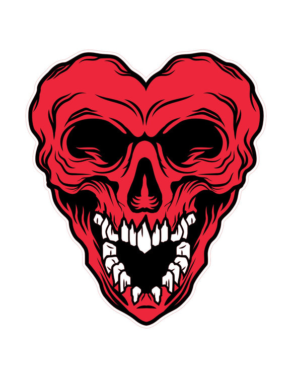 Heart Skull